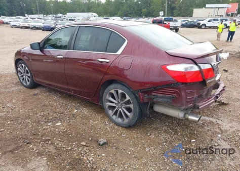 2015 Honda Accord Sport из США, поврежденный, VIN 1HGCR2F58FA148077